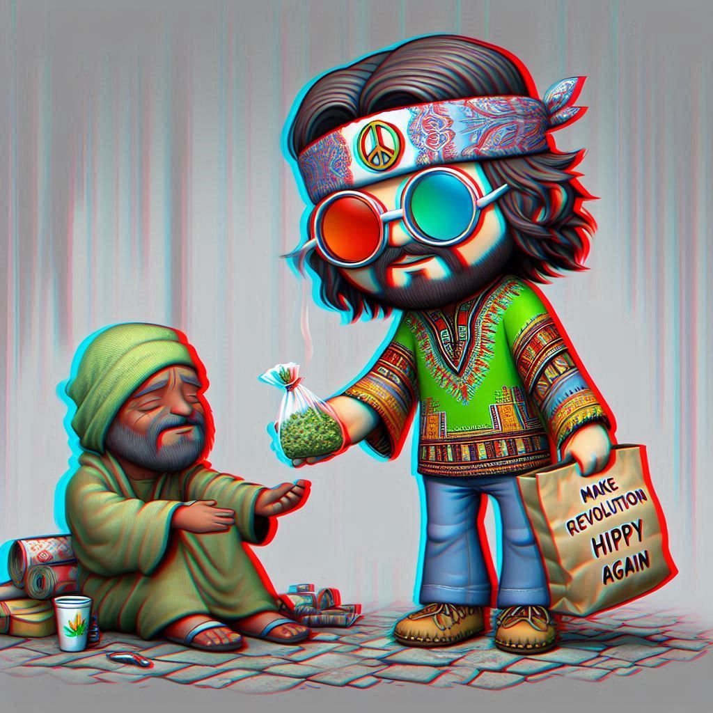 make revolution hippy again ✌️ ☮️