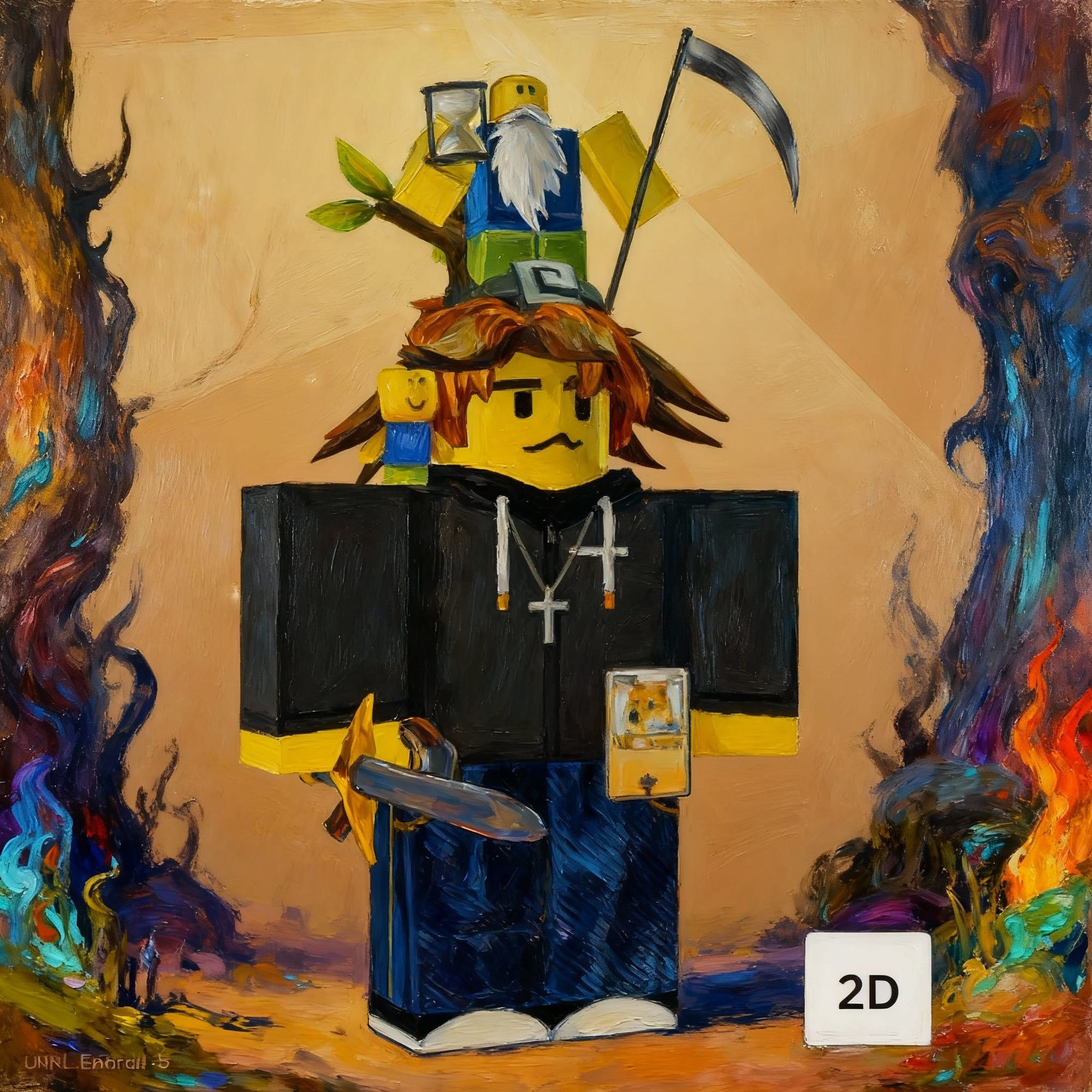 why he looking at me like that?