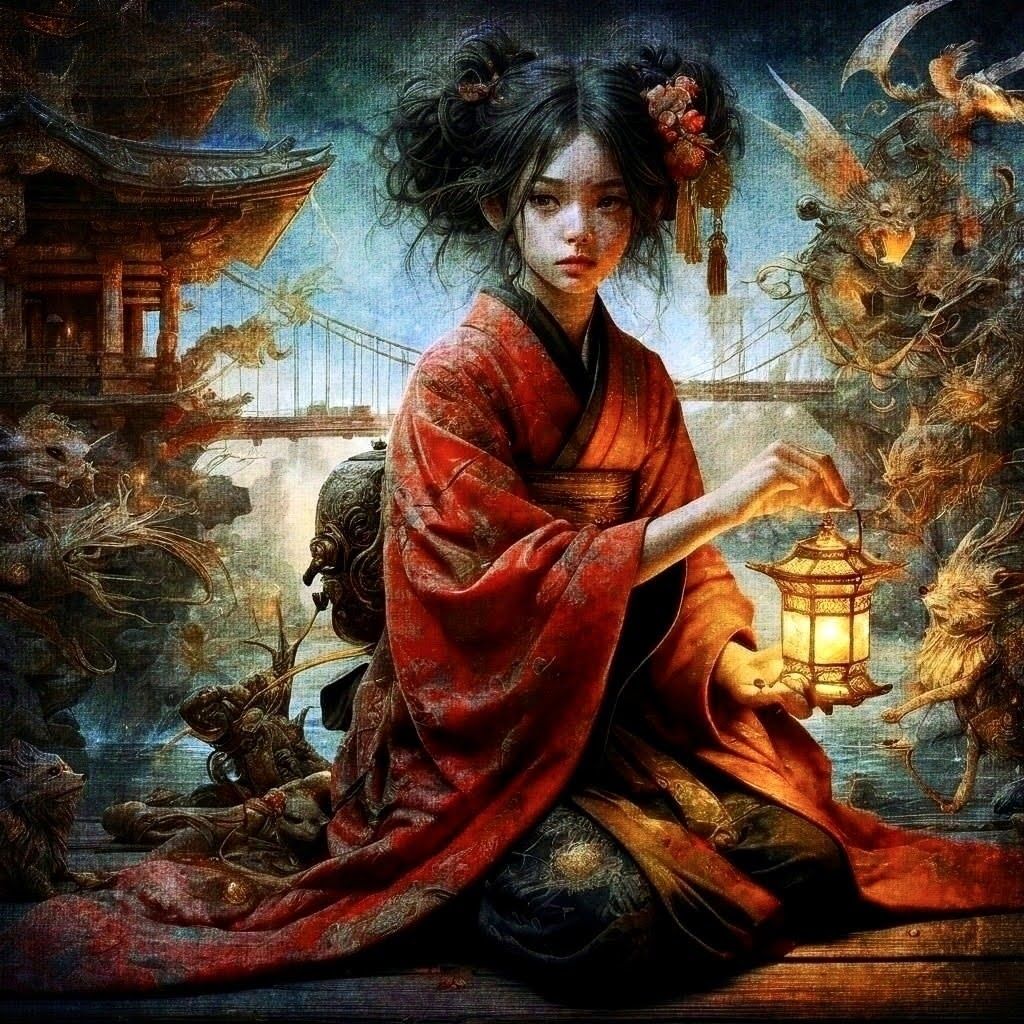 I lit this lantern for you, and you wandered into the darkne...