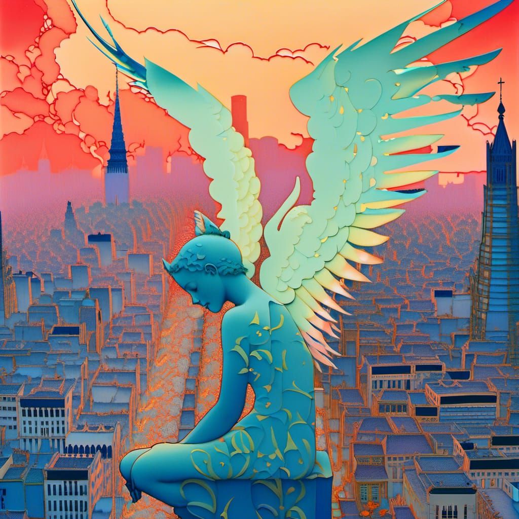 Watching over the city