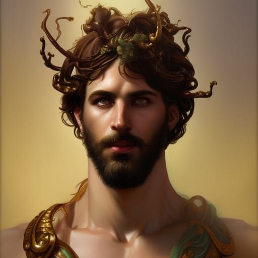 greek god dionysus - AI Generated Artwork - NightCafe Creator