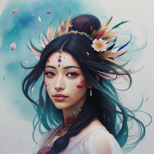 portrait of a young woman23