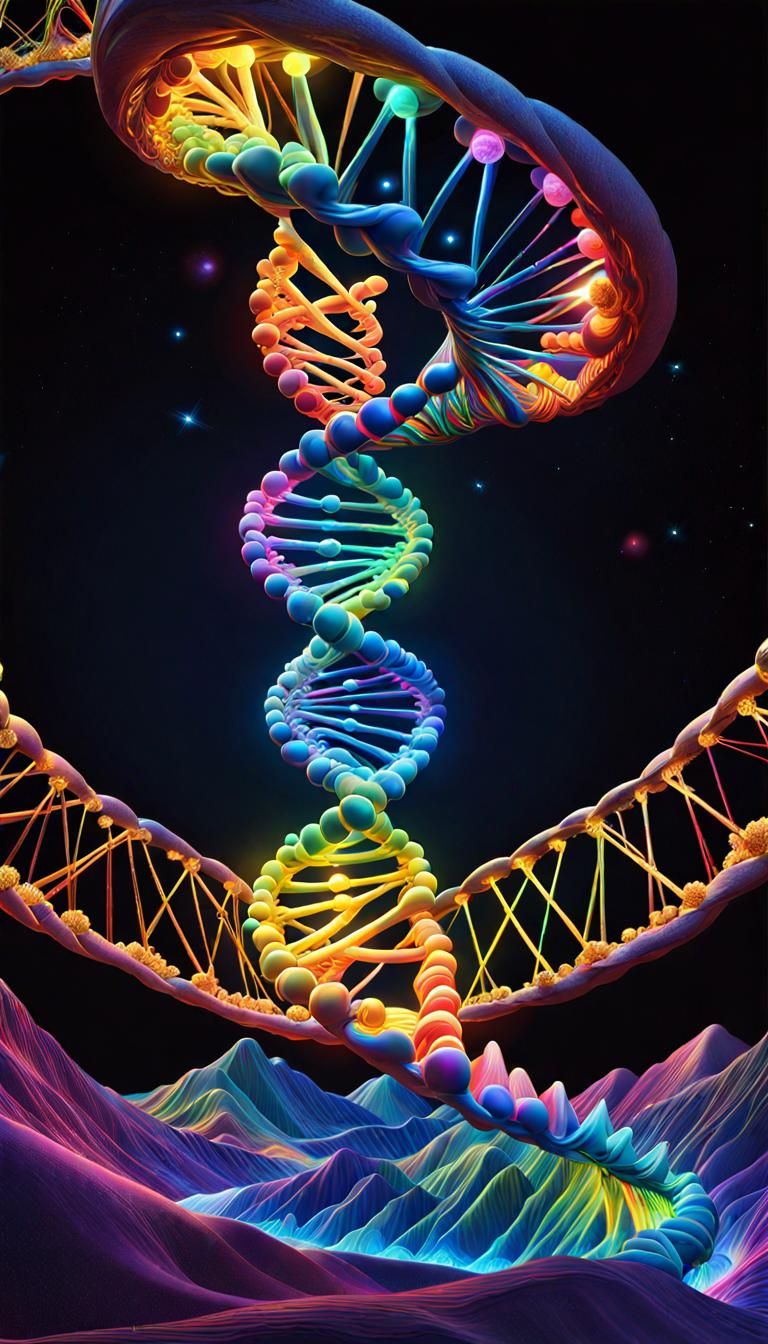 YHWH is written in Human DNA! - Reality is FANTASTIC!! - AI Generated ...