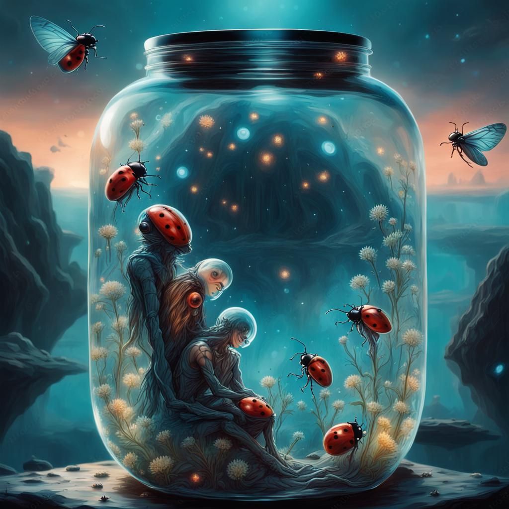 Crystal Jar Ai Generated Artwork Nightcafe Creator 3117