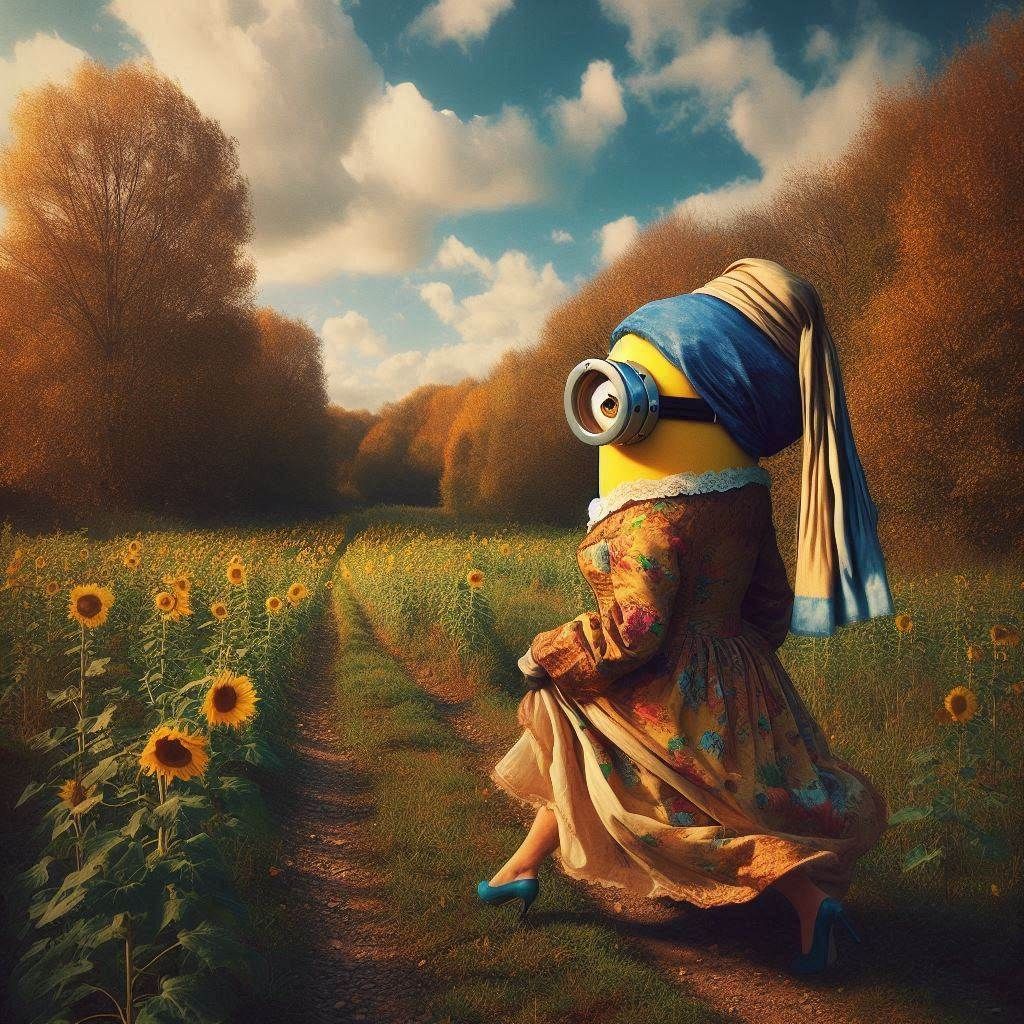 The Minion with the Pearl Earing