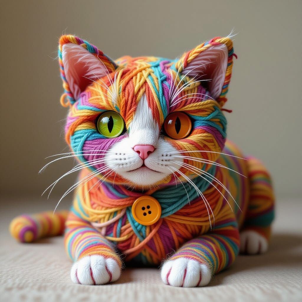 Yarn the Cat  by @Rogue Bayman