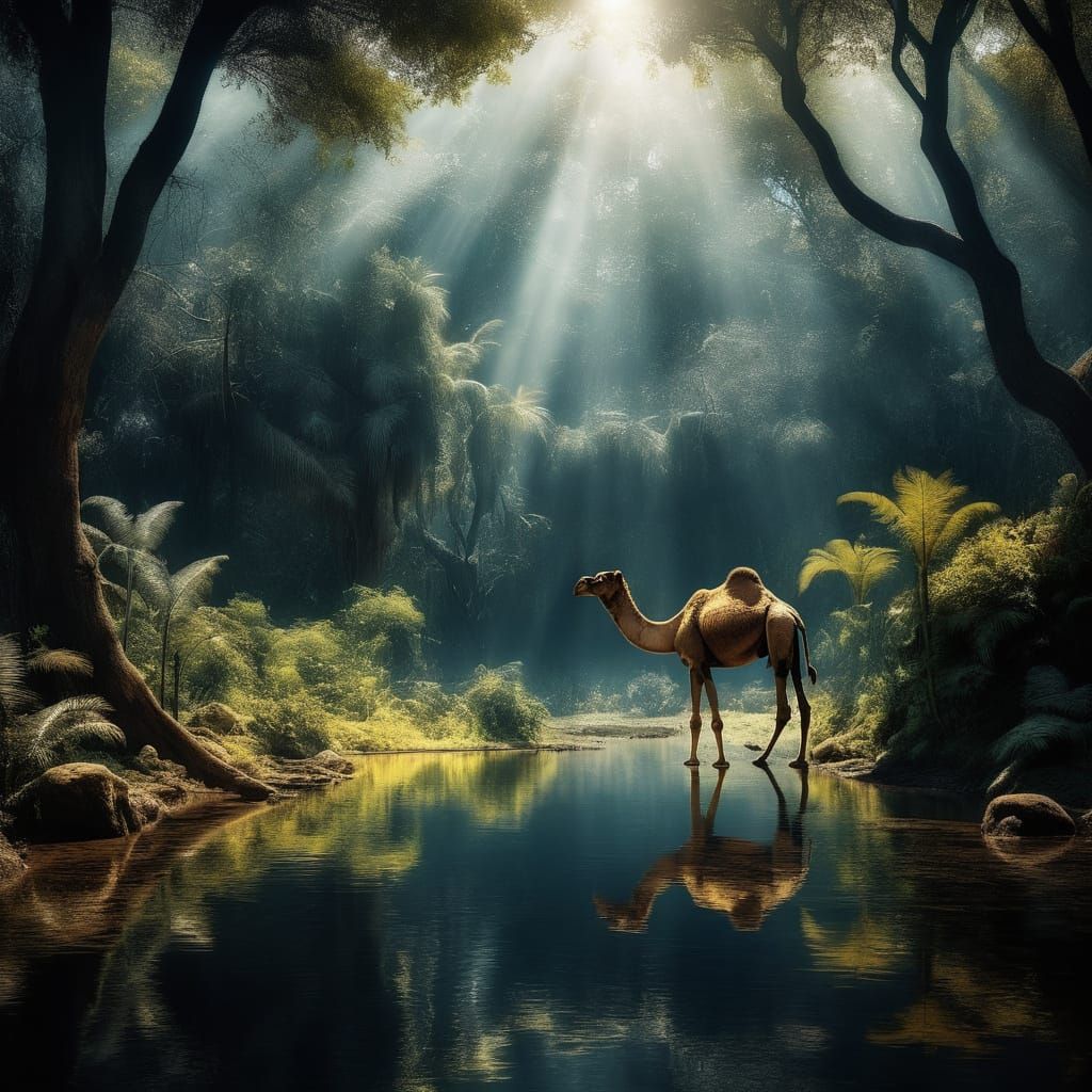 The Oasis  by @Frederick