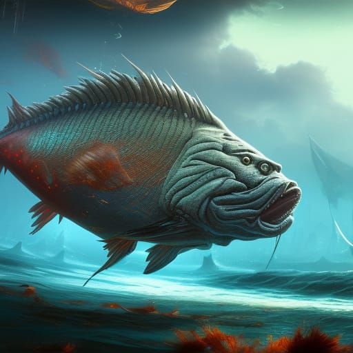 a big fish just viben