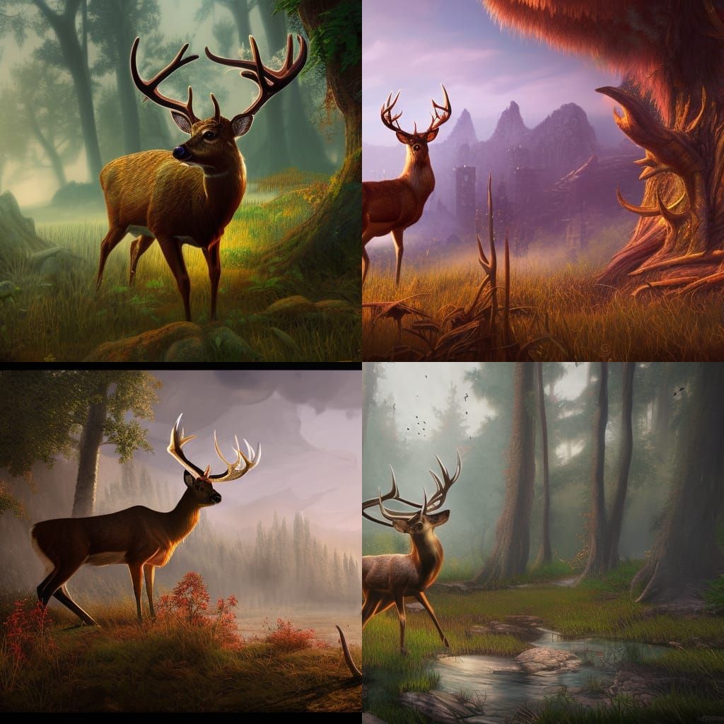 Hunter deer