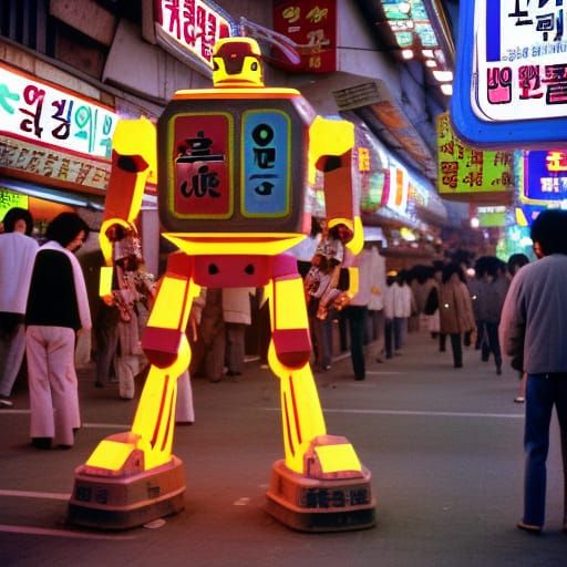robot, 1980s korea