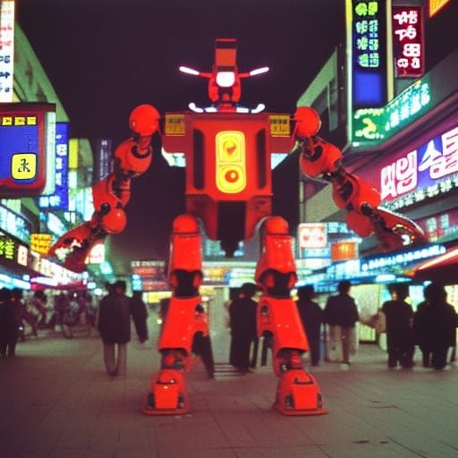 robot, 1980s korea