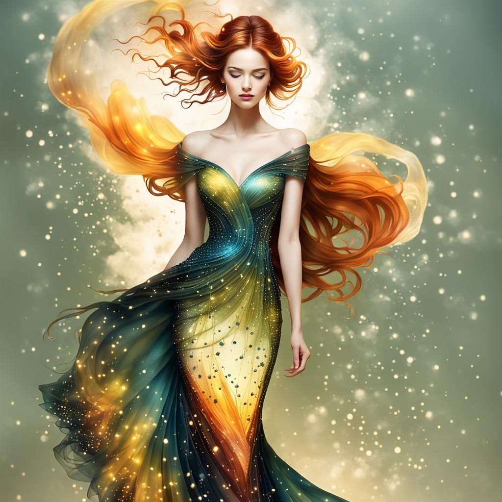 A stardust girl