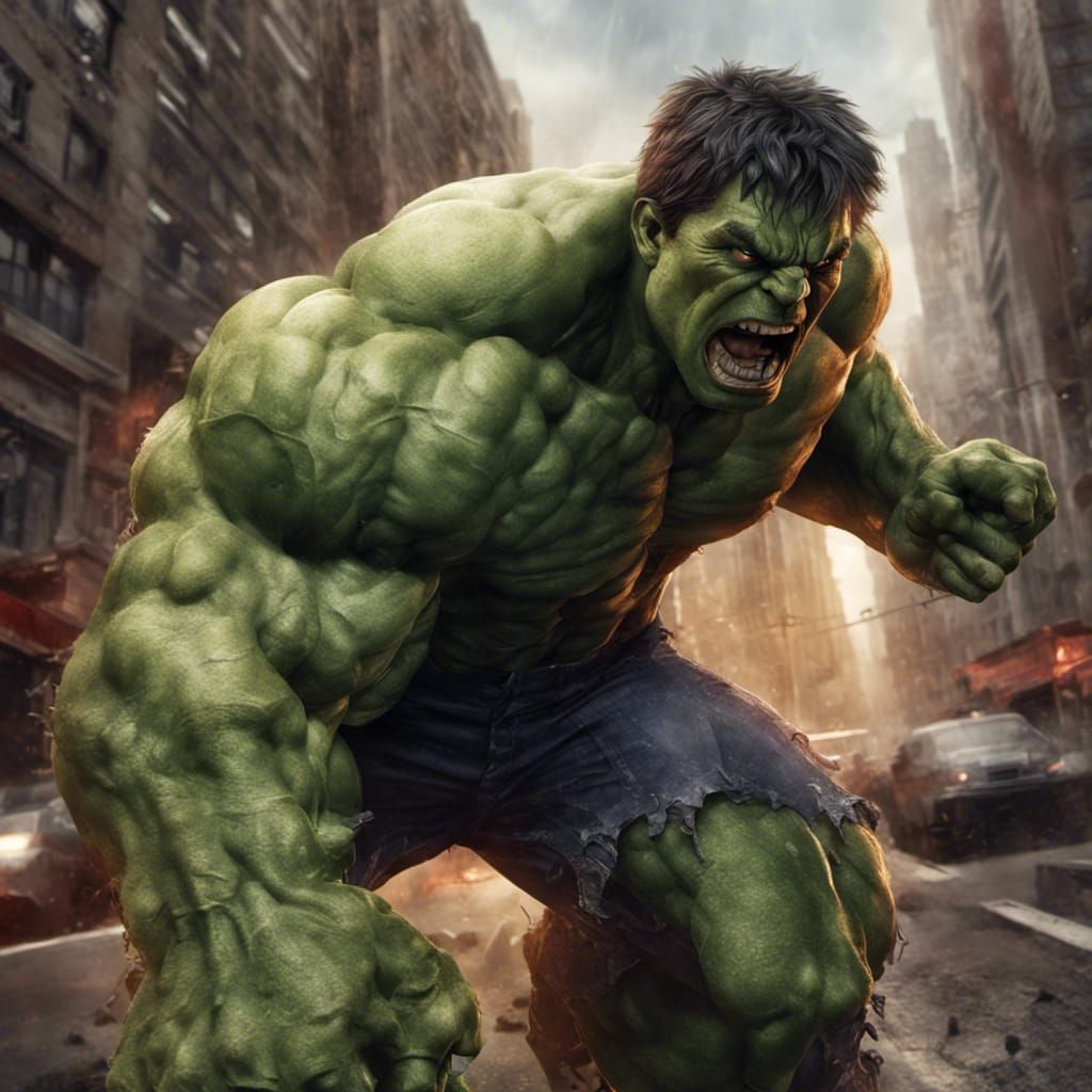 The Hulk on a Rampage
