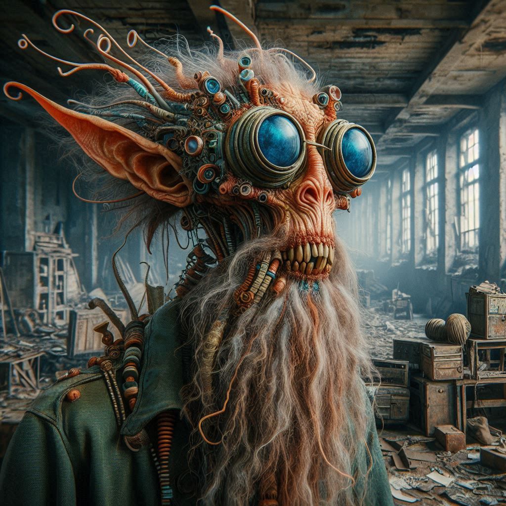 Classified alien portrait 👽 Doc