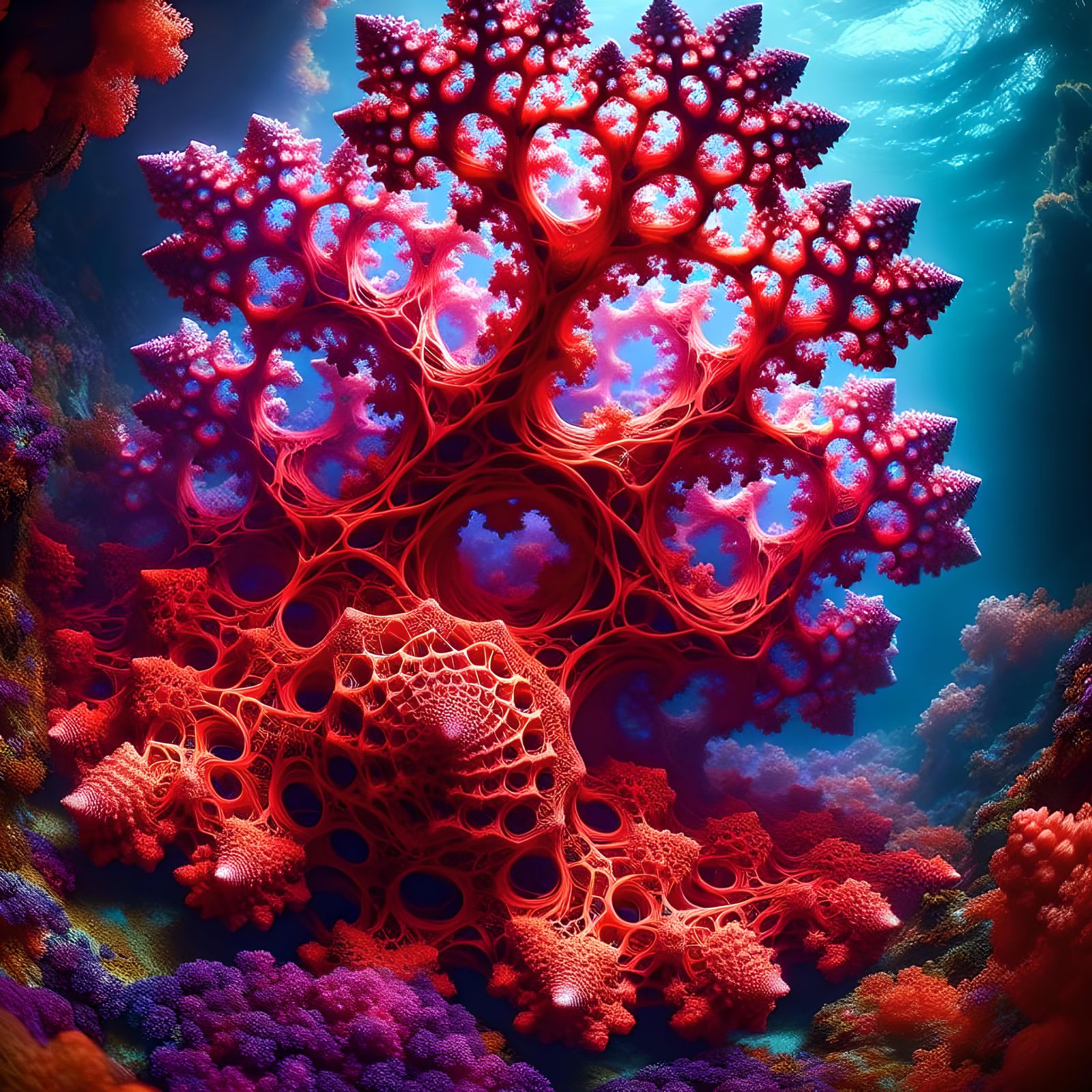 Coral Reef  by @Kasia S-J