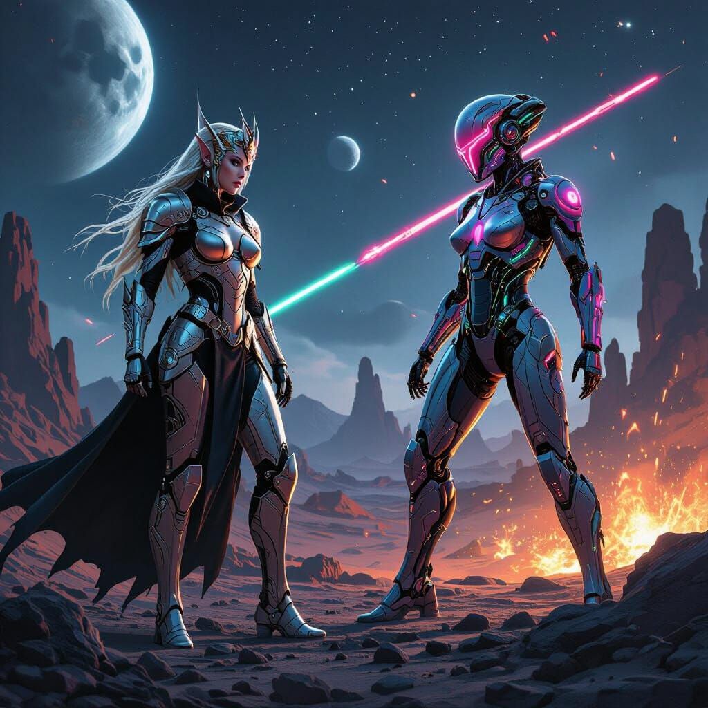 A snow Leopard made out of beads sleeping peacefully in a snow desert below a Cristal tree