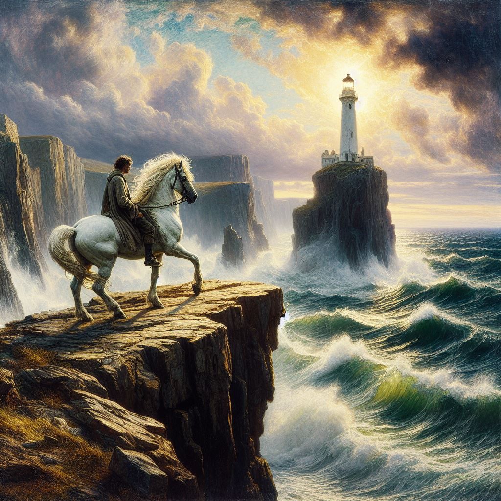 'By the Wild and Wandering Sea, I waited for a Maiden Fair'