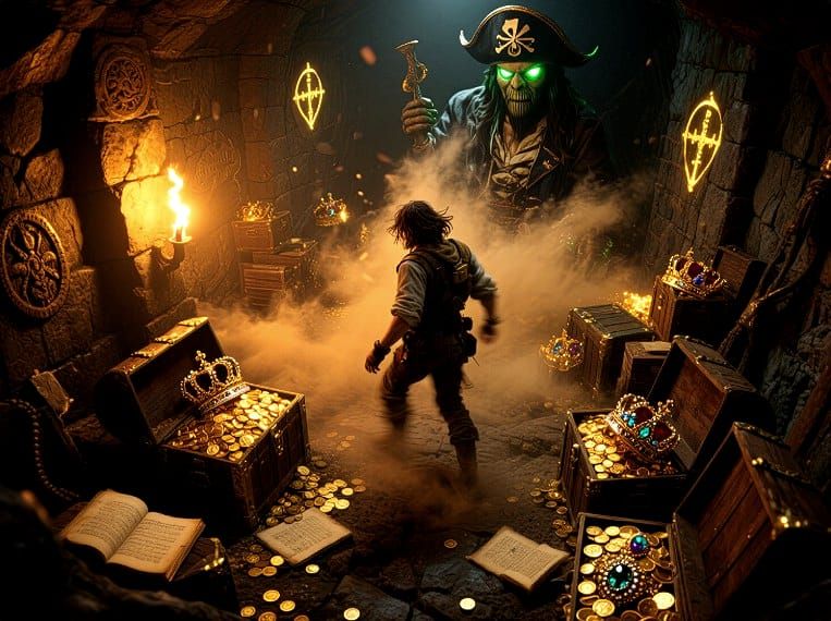 10/30/2025-Captain Blackthorn's Curse on Oak Island Art By A...