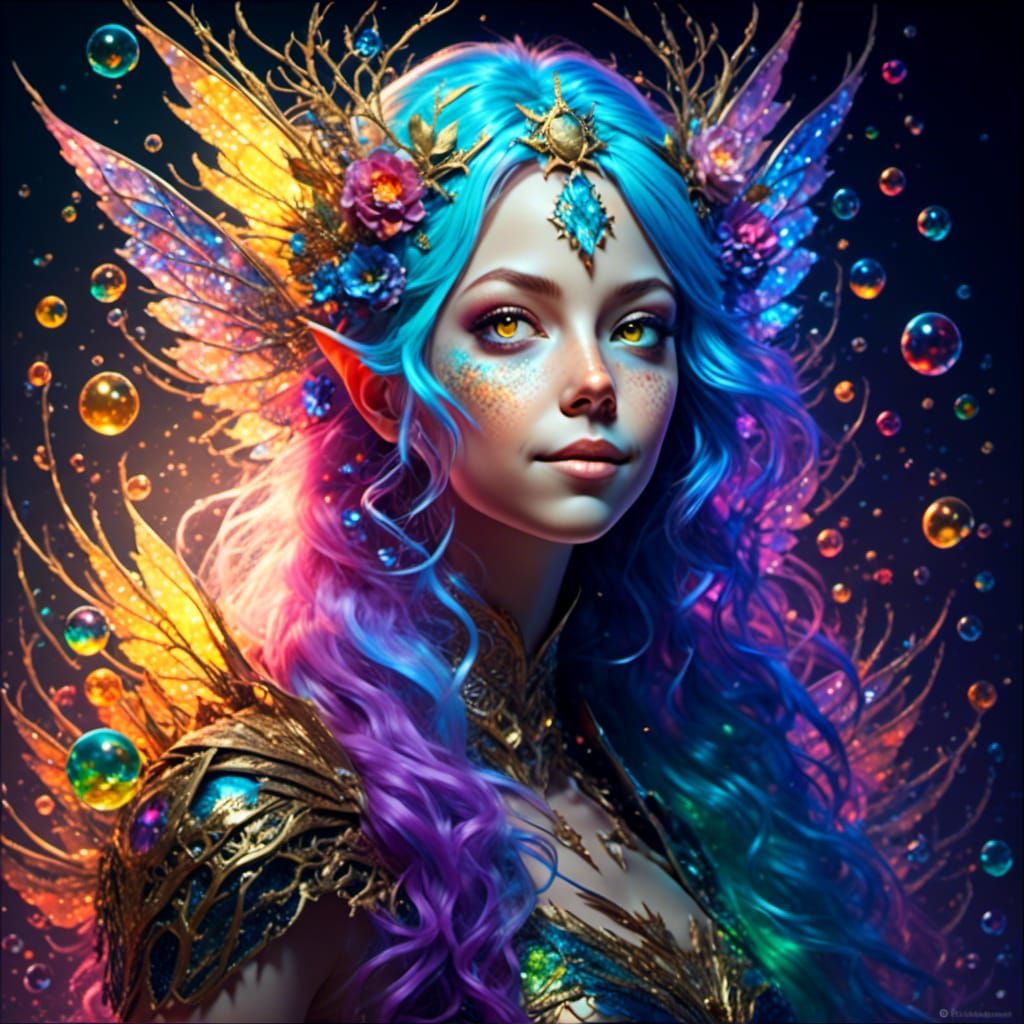 Fantasy Fairy - AI Generated Artwork - NightCafe Creator