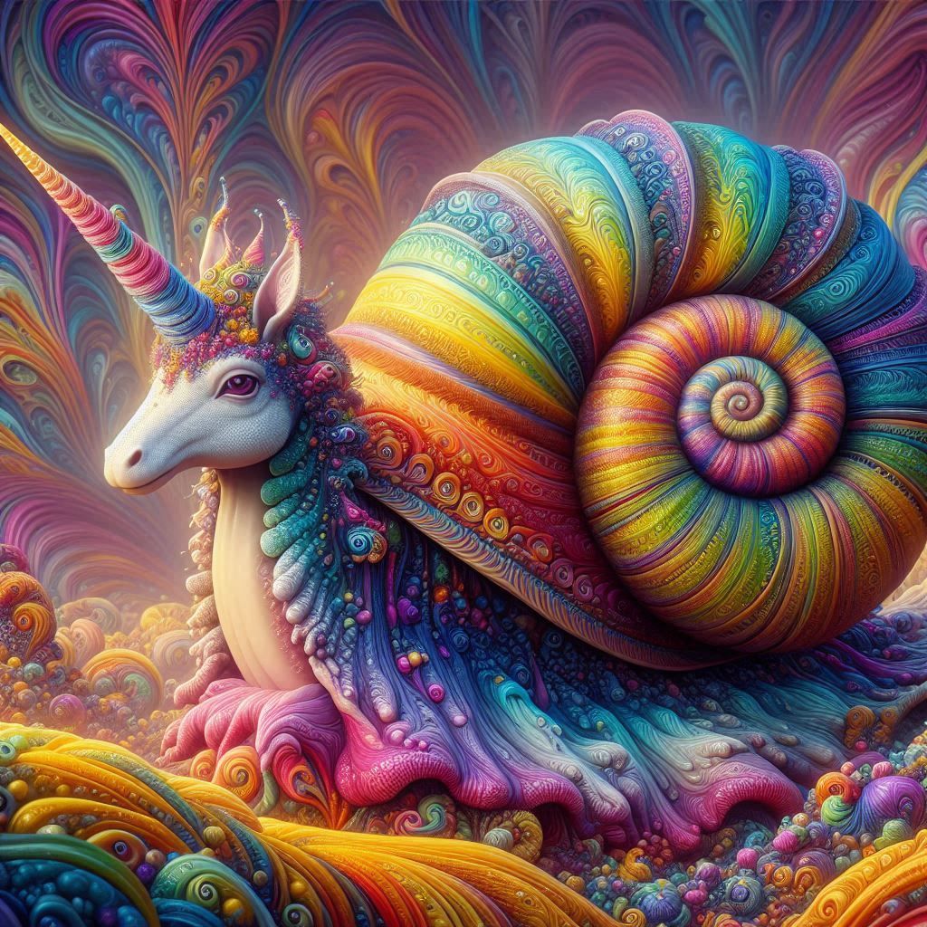 Unicorn snail
