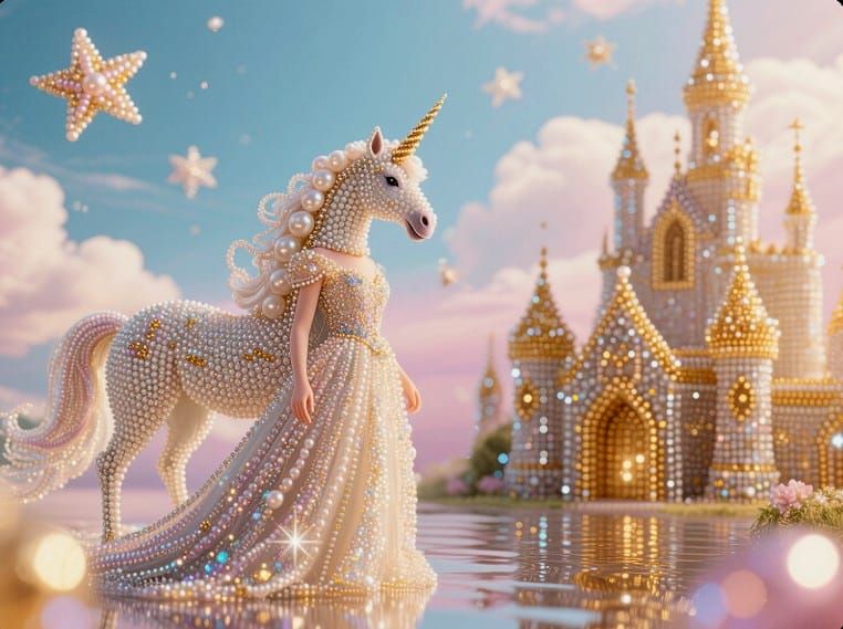 8/4/2025-Quest Entry 4 Bead Blast Princess Unicorn Art By Ar...