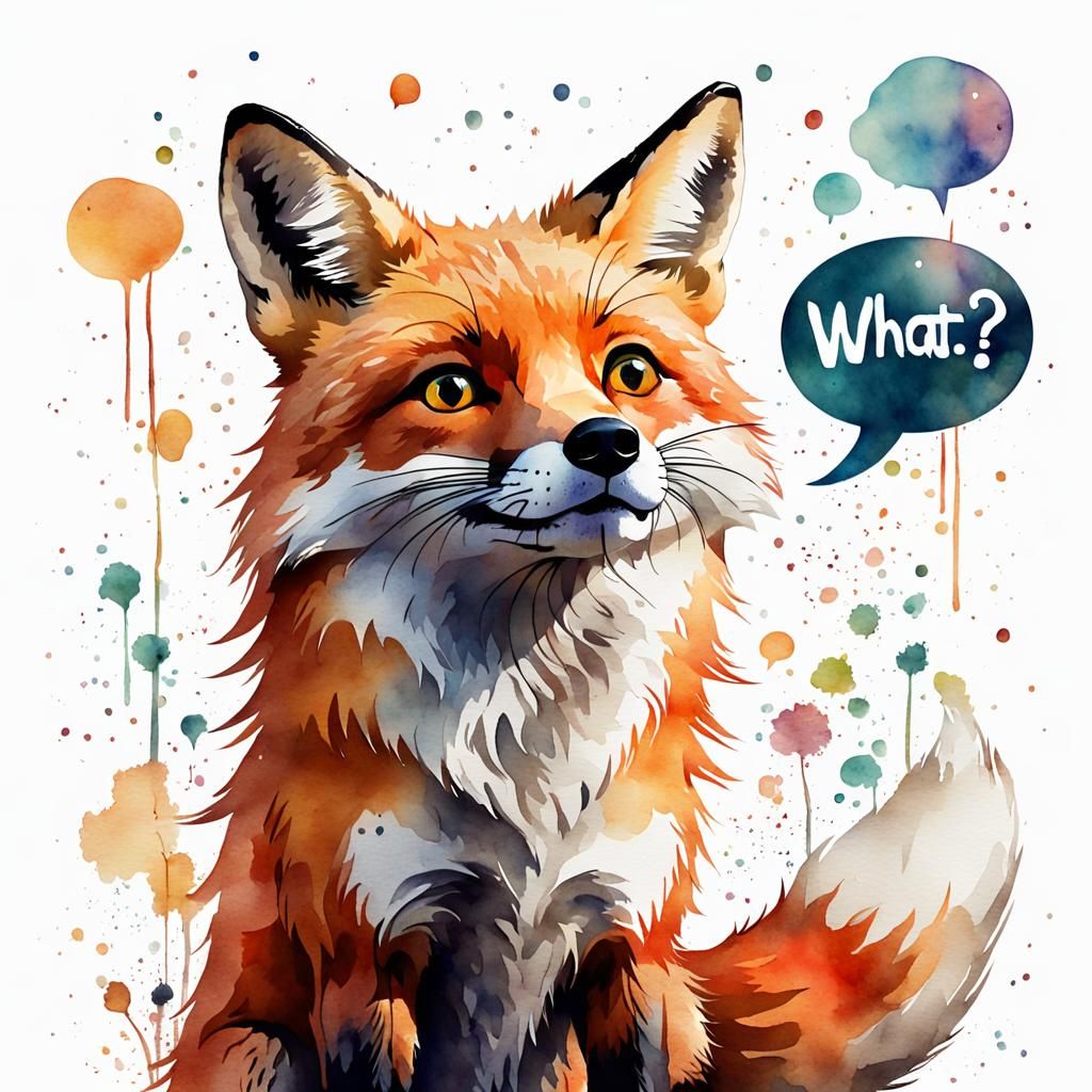  "What?"  by @BulePanda