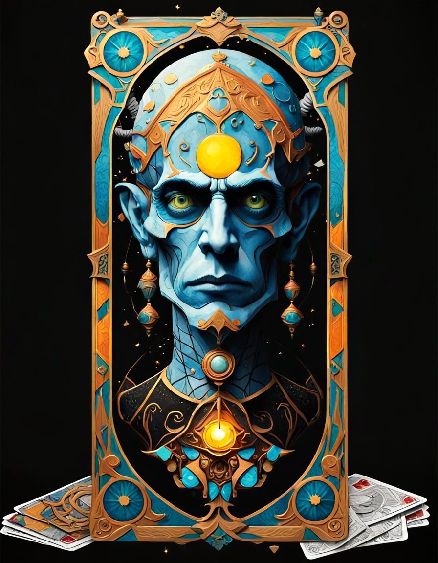 Fantasy Tarot Card