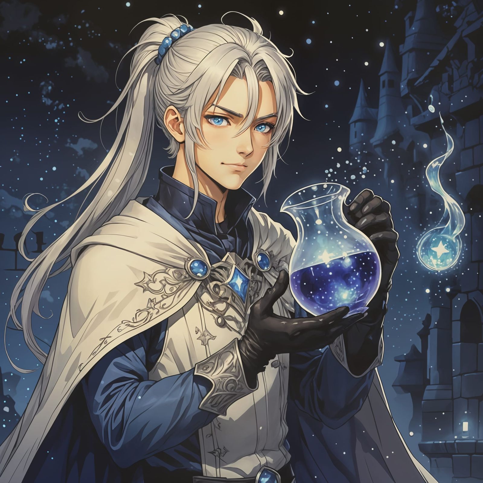  The Great Cleric: Luciel &  ⚗️Substance X🤢   by @agirl