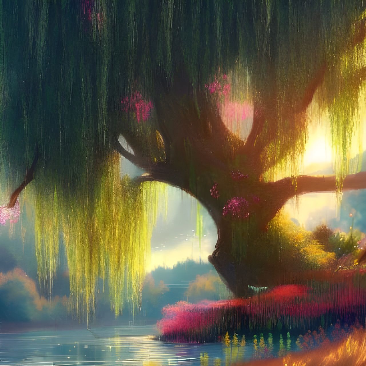 Willow tree  by @Isaac