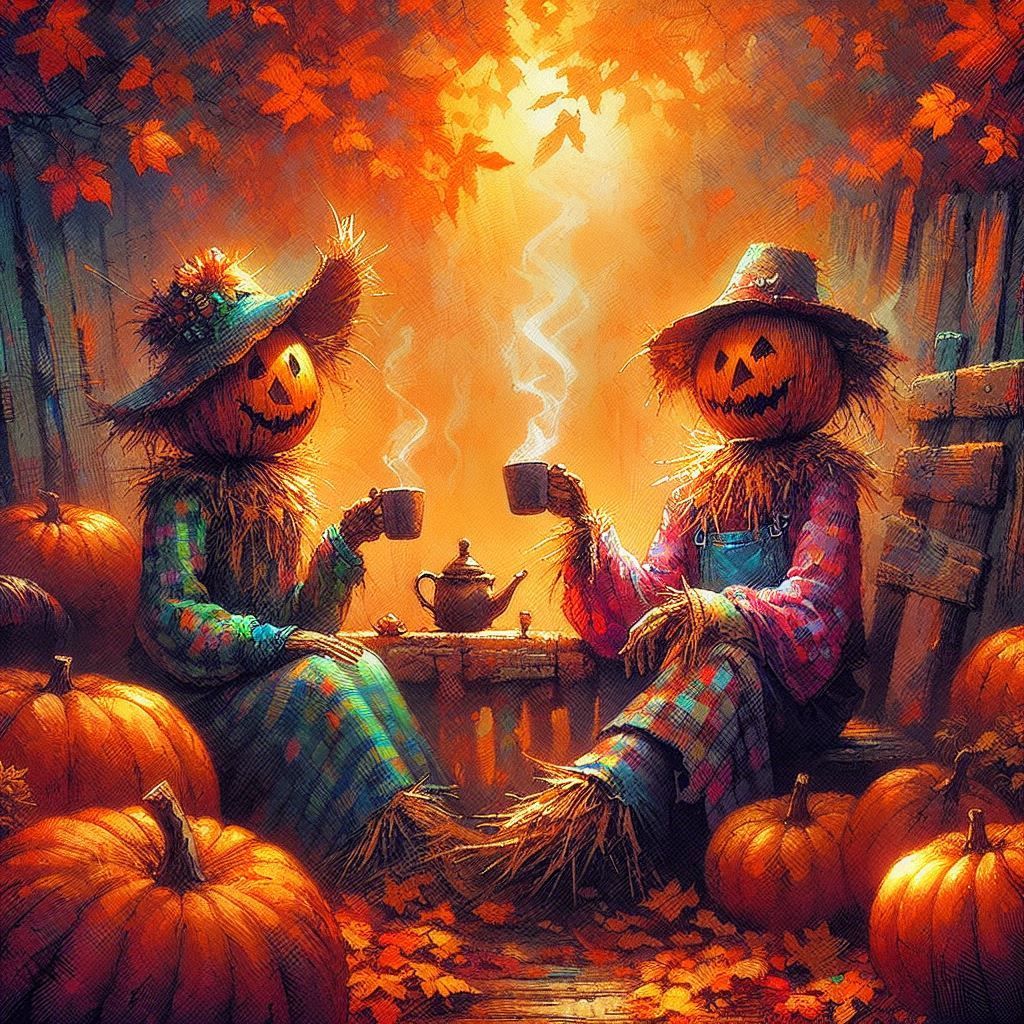 Scarecrow Tea  by @Sai 