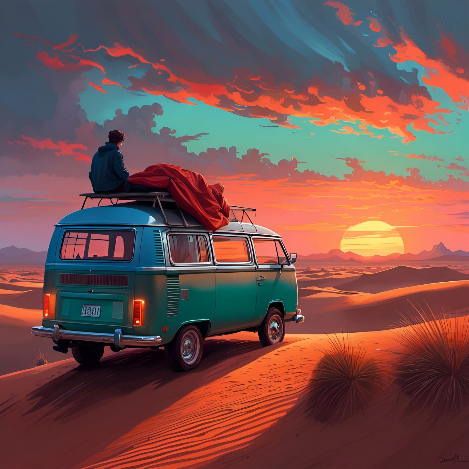 Van Life Vantage   by @Kitt-N-Britches