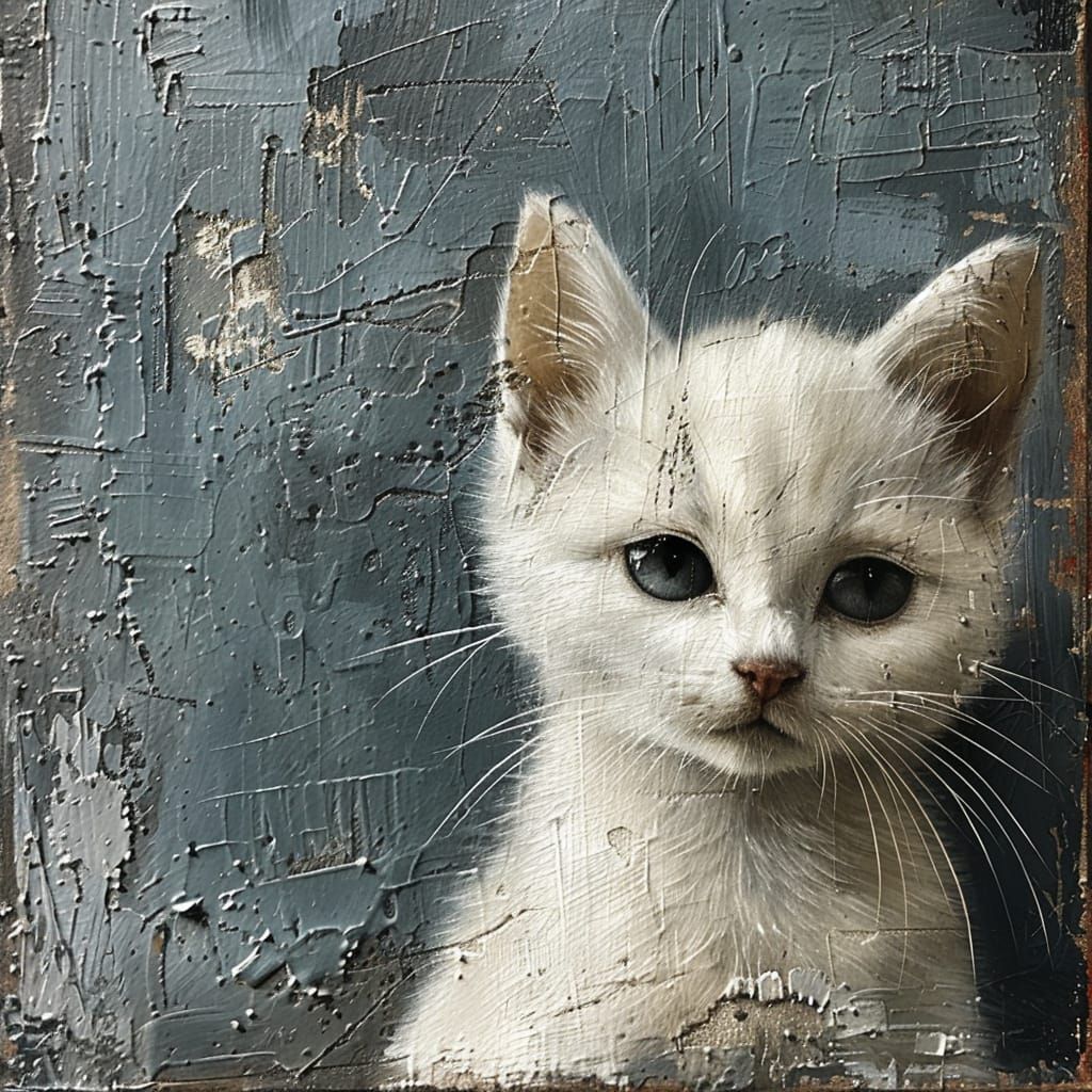 Creamy kitten