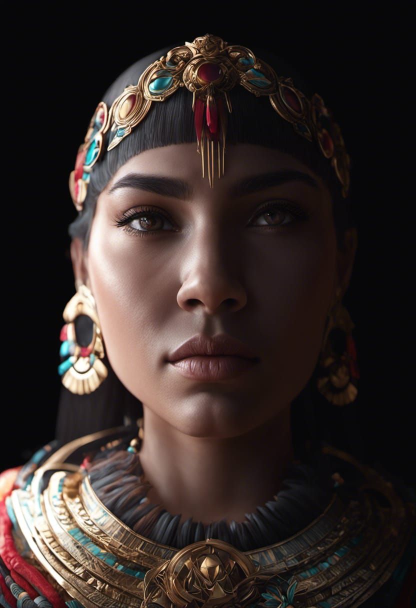 Sak K'uk', Mayan Queen of Palenque circa 615