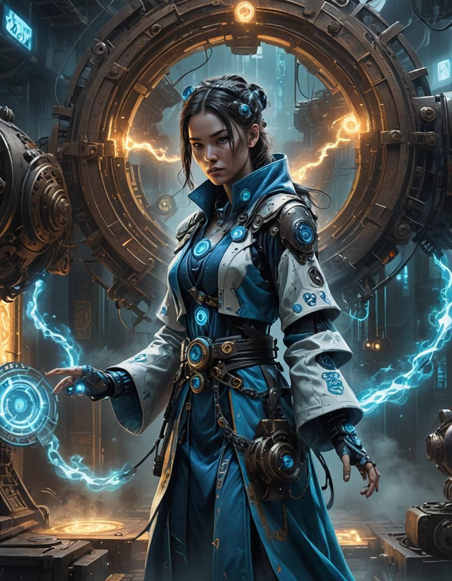 Tadelia the summoner   by @Veils