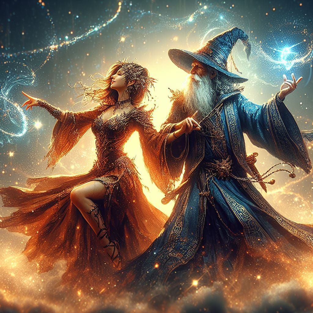Sorceress and Wizard