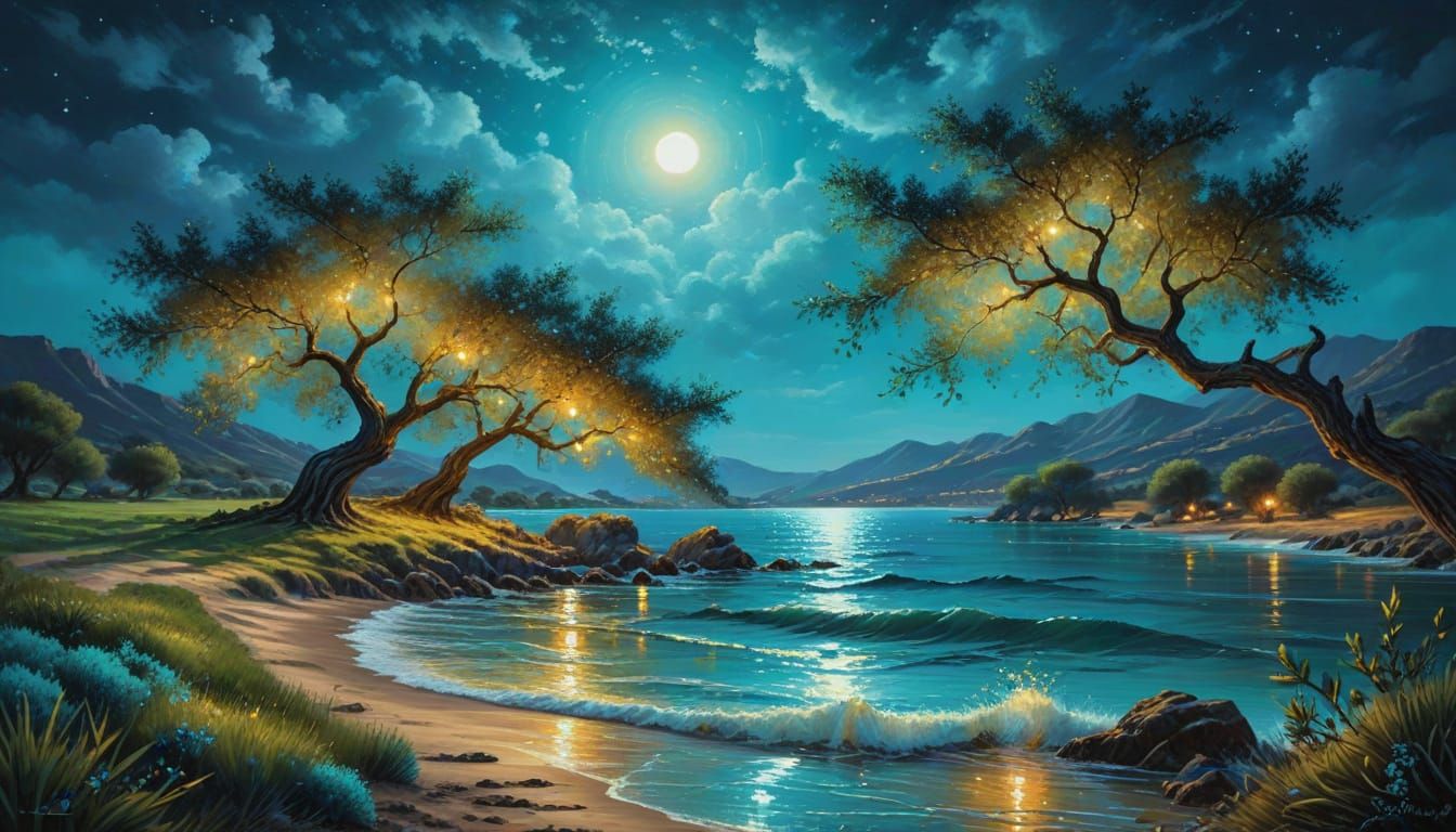 Olive Trees  by @Danielle Rodelle