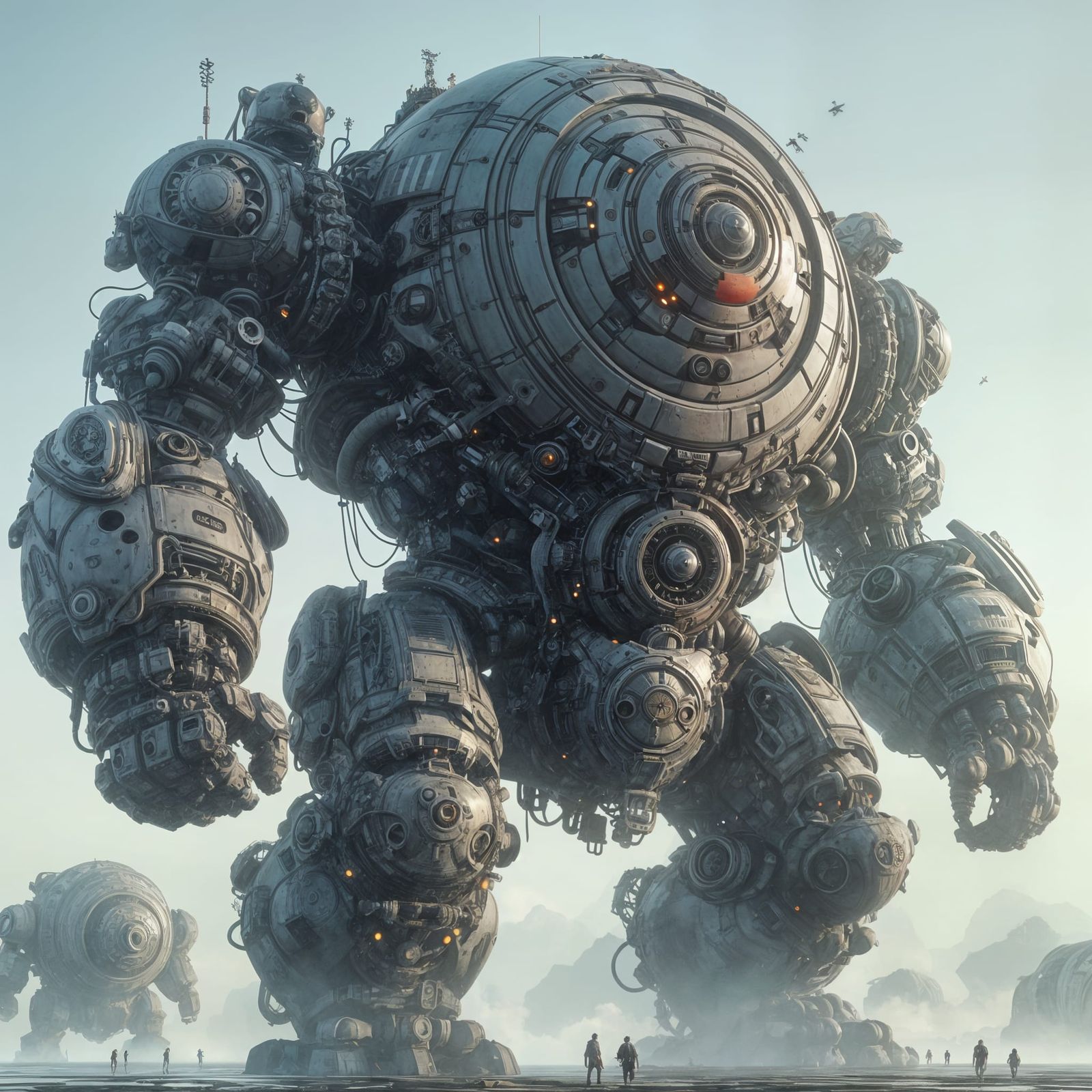Gigantic War Mecha