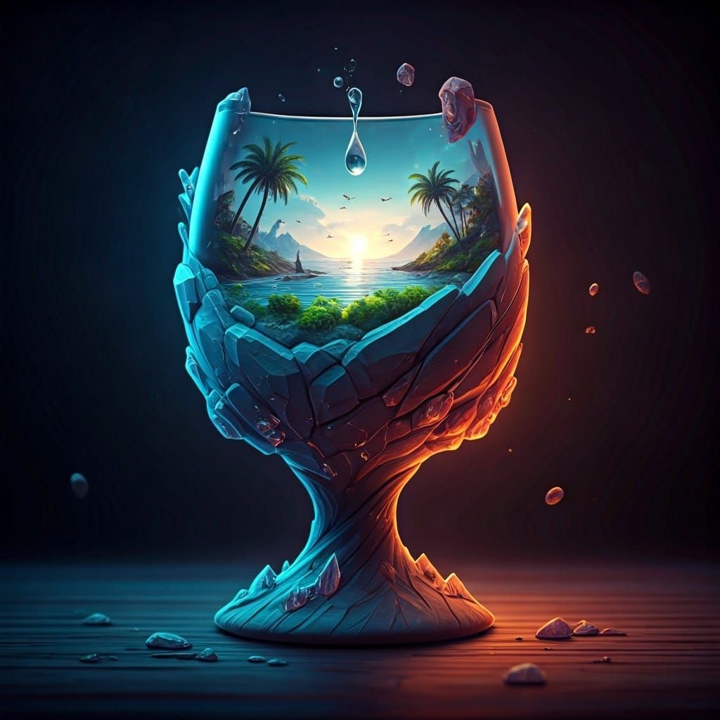 Ethereal Goblet Unveils Fantastical Coastal Landscapes in So...
