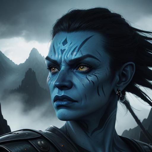 a masterpiece, epic, stunning, dramatic Hyperrealistic portr...
