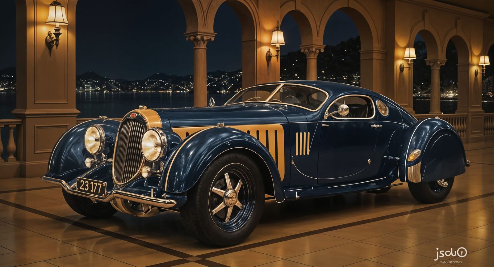 1932 Bugatti Type 41 Royale Super Coupé Restomod Fantasy