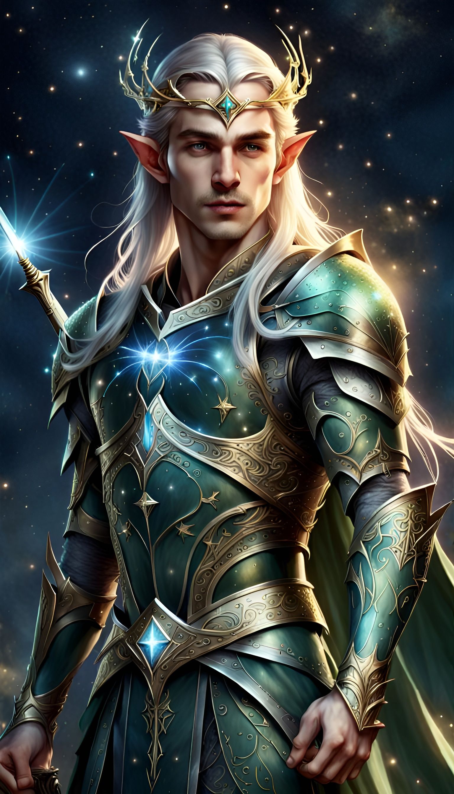 Oropher, King of the Silvan Elves. - AI Generated Artwork - NightCafe ...