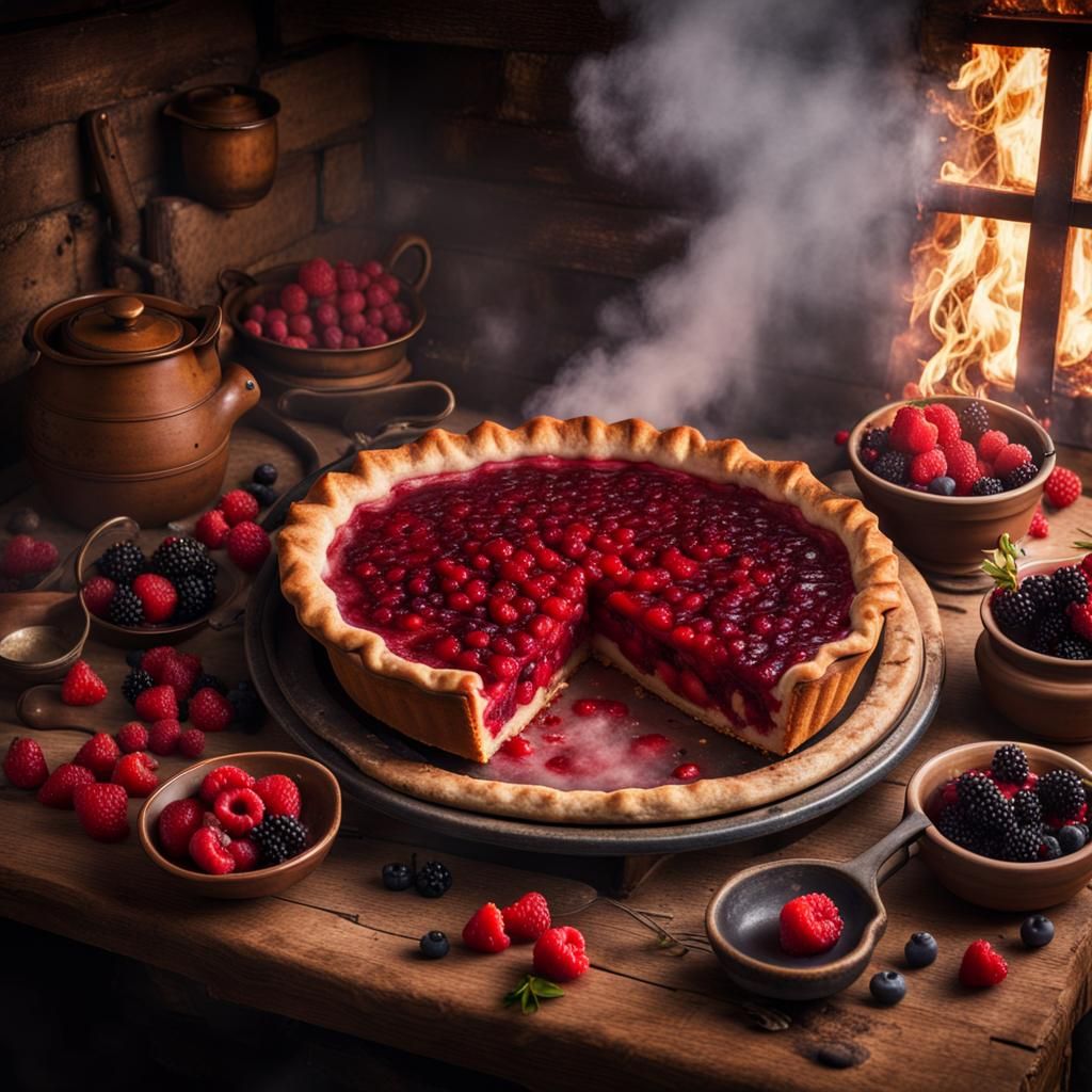 Hot Berry Pie  by @Micheal Bomberger