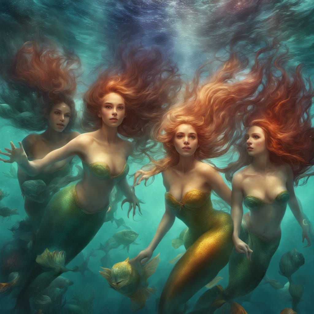 Covenant of the Mermaids  by @Gil Cortes
