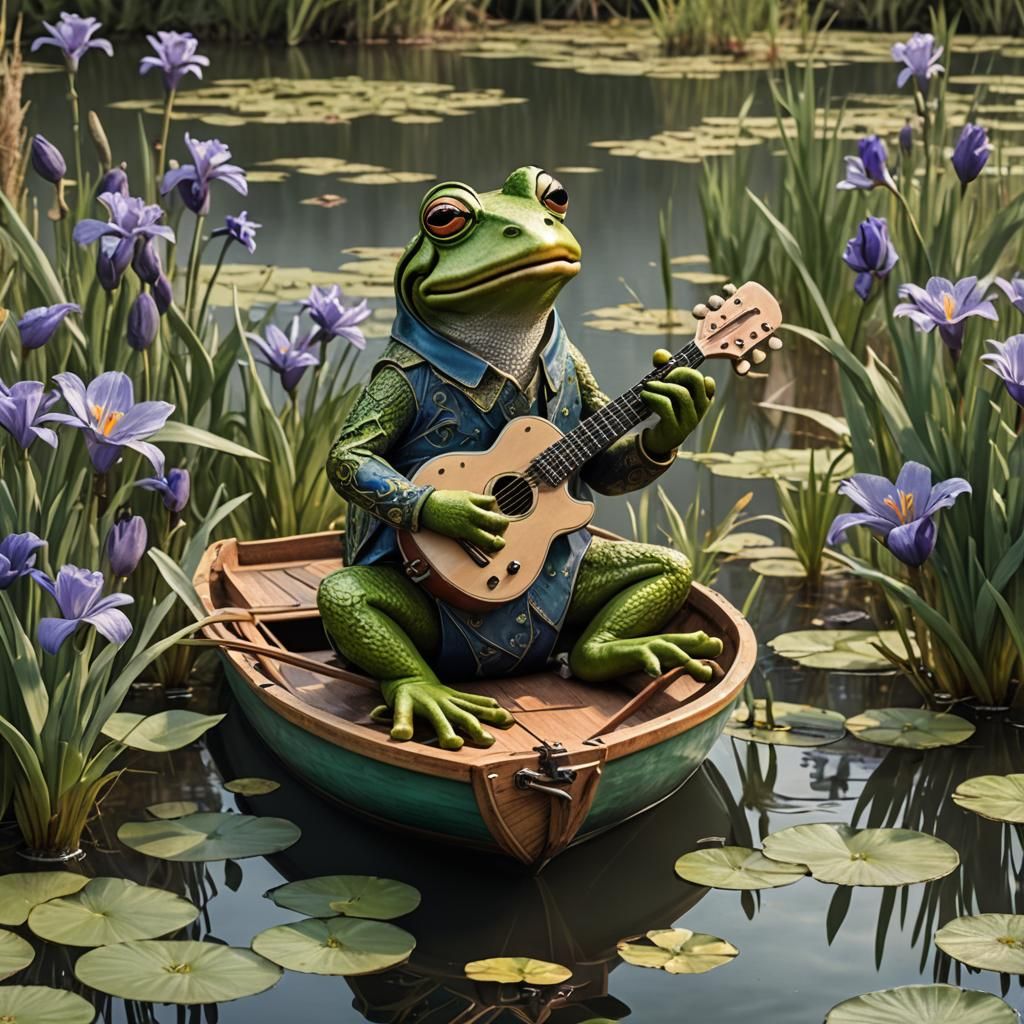 Frog Dylan (live)  by @McWulf
