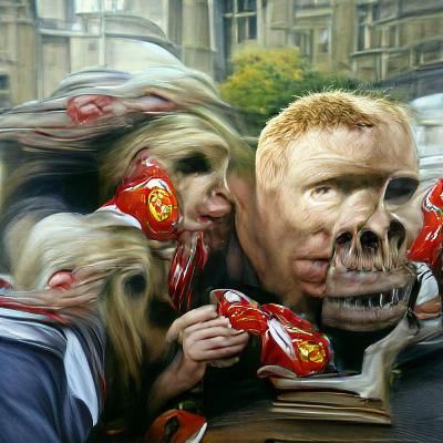 Paul Scholes Pulls Skulls