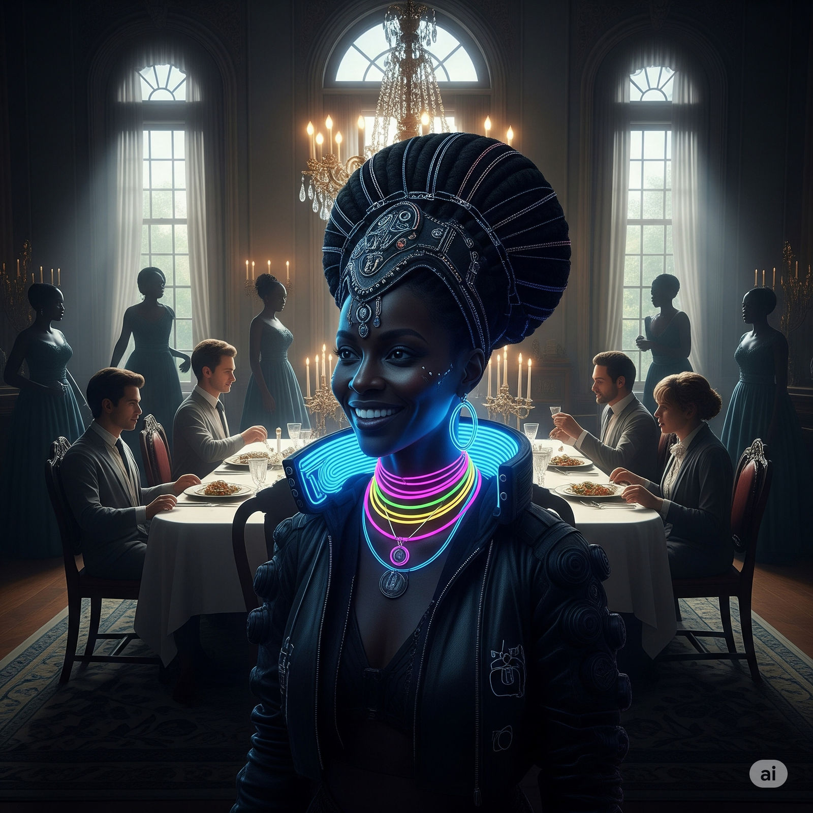 The ghosts are watching