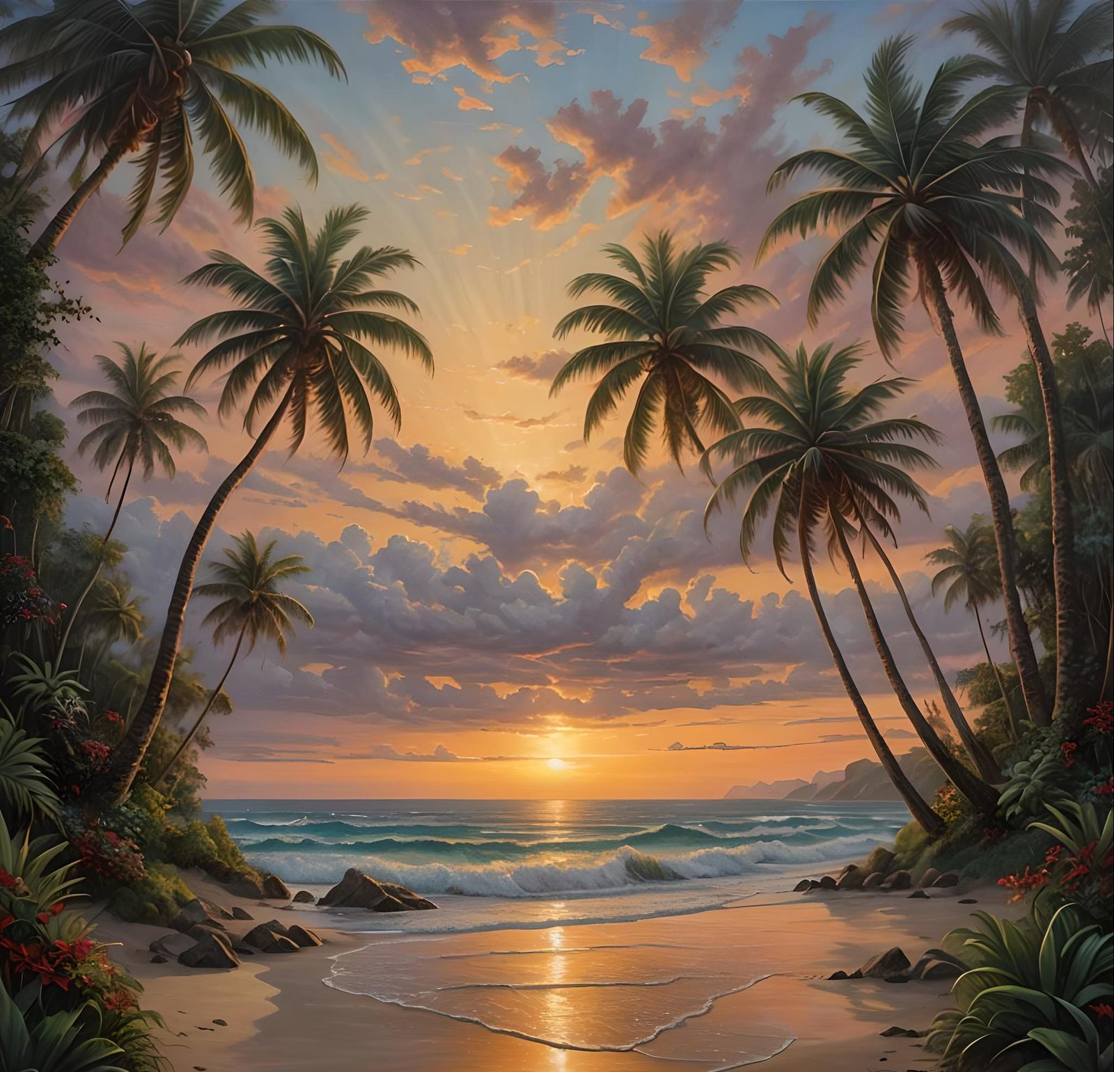 Tropical Paradise  by @Chirminth