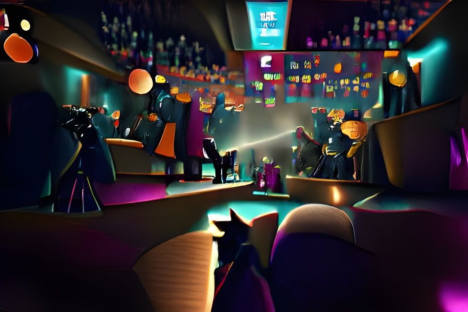 crowded club