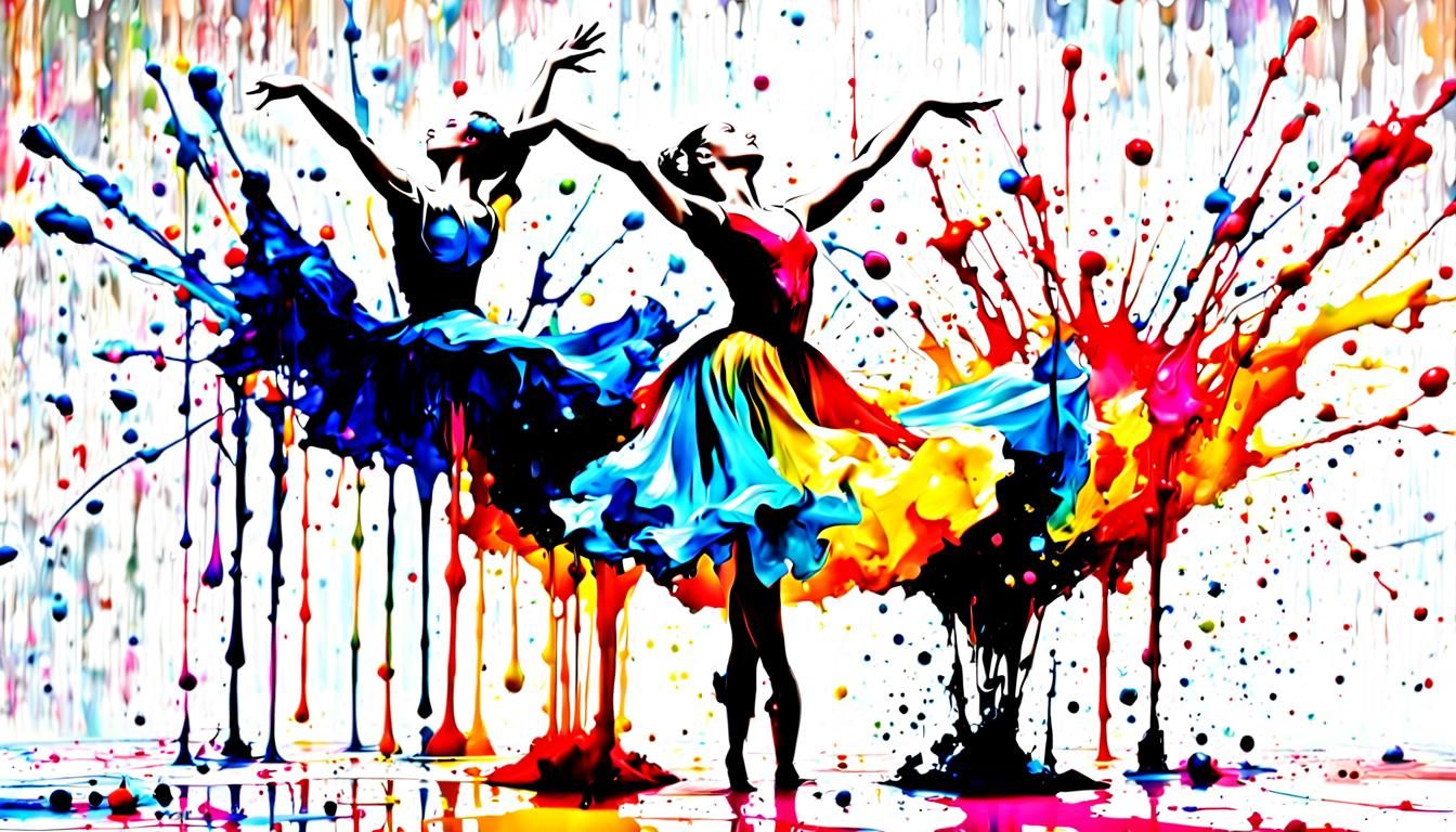 Dancing through the chaos  by @Lisi