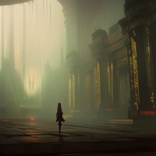 Lost in a ancient civilization